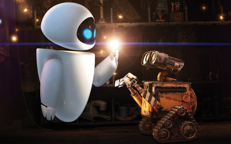 Robots in a Workshop — White