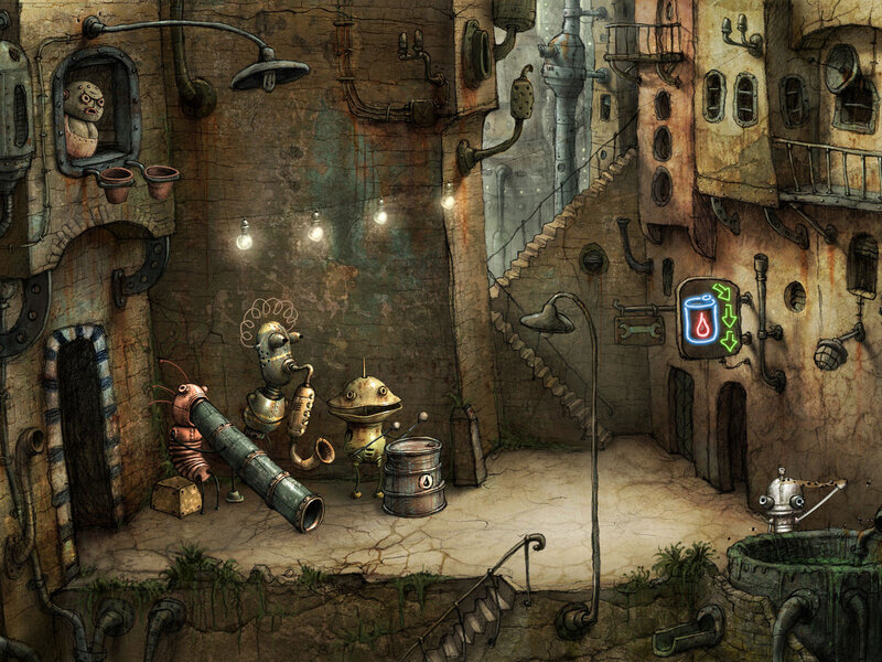 Robots in Alley