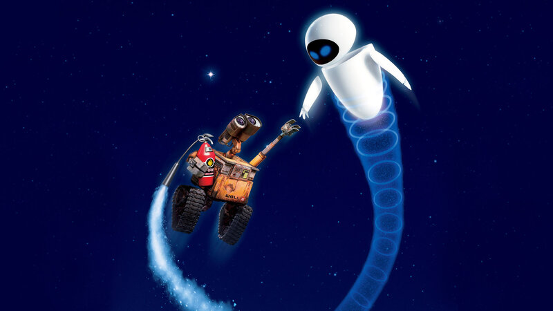 Robots in Space — Blue, Dramatic