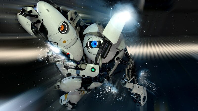 robots in space combat