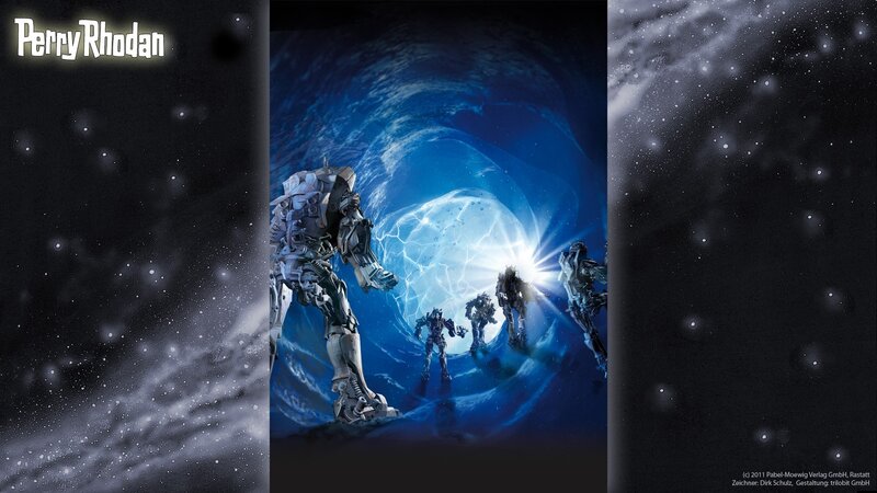Robots in Space Tunnel