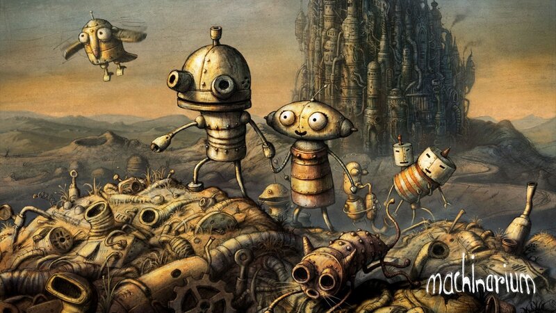 Robots in Wasteland — Brown