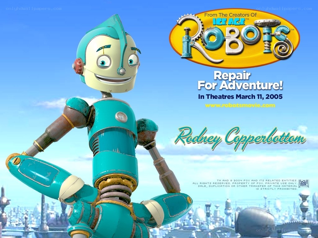 Robots movie poster