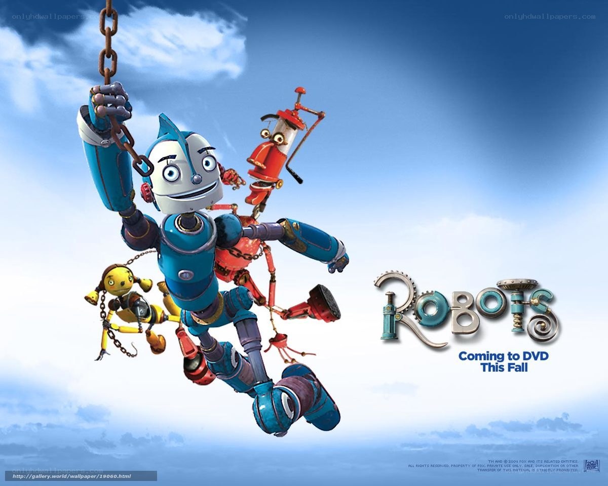 Robots movie promotional art