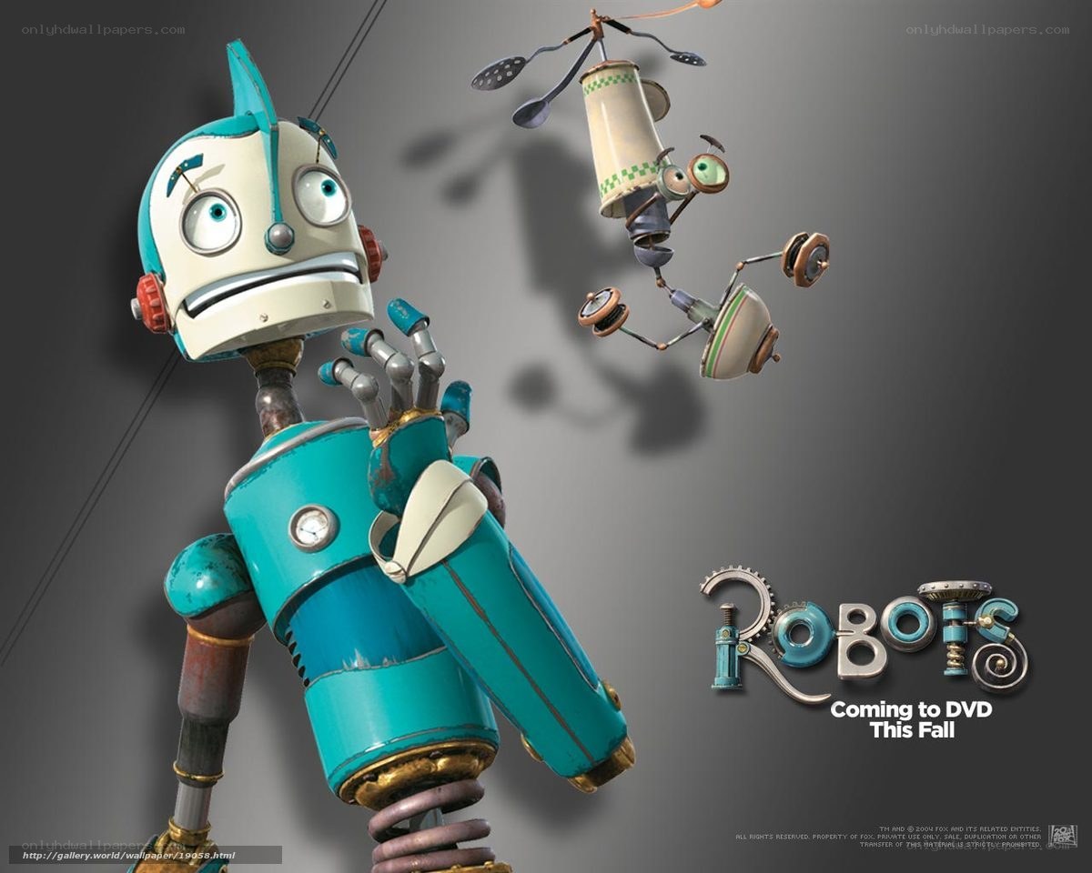 Robots movie promotional art