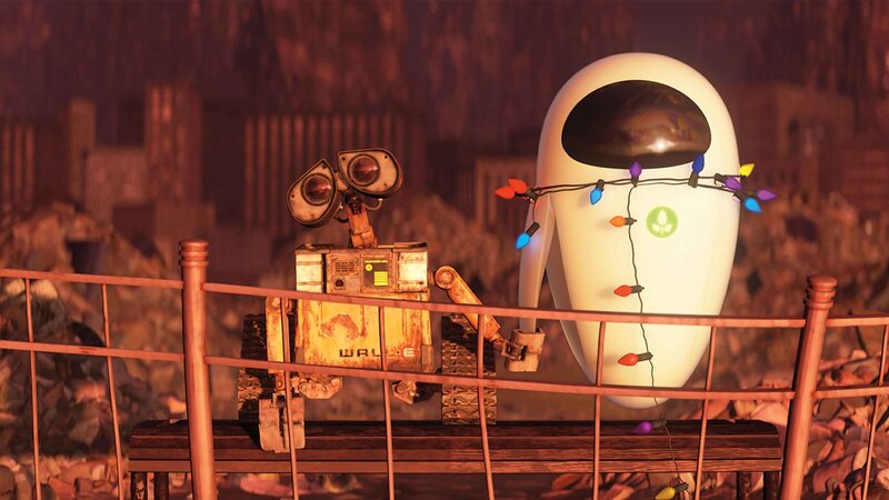 Robots on a Bench — Brown, Calm