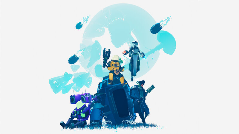 Robots on a Planet