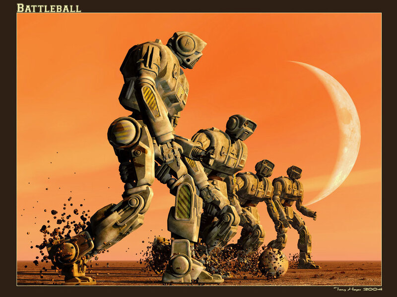 Robots Playing Ball