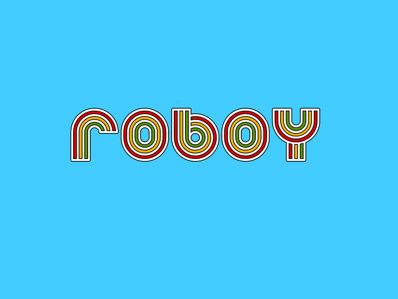 Roboy text logo