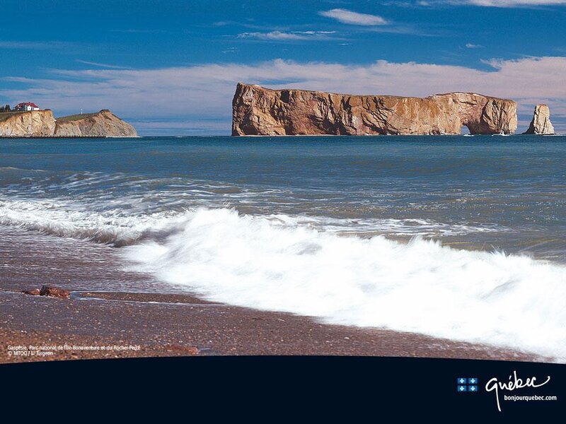 Rocher Percé Rock Formation