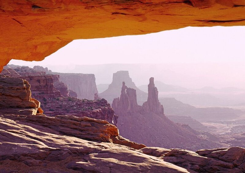 Rock Arch and Buttes