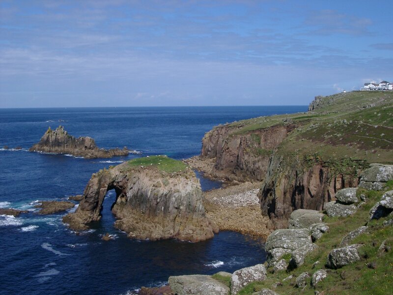 Rock Arch at Coastline