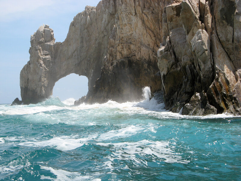 Rock arch at Los Cabos