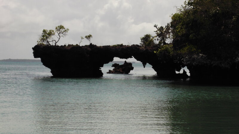 Rock Arch Formation — Blue, Calm
