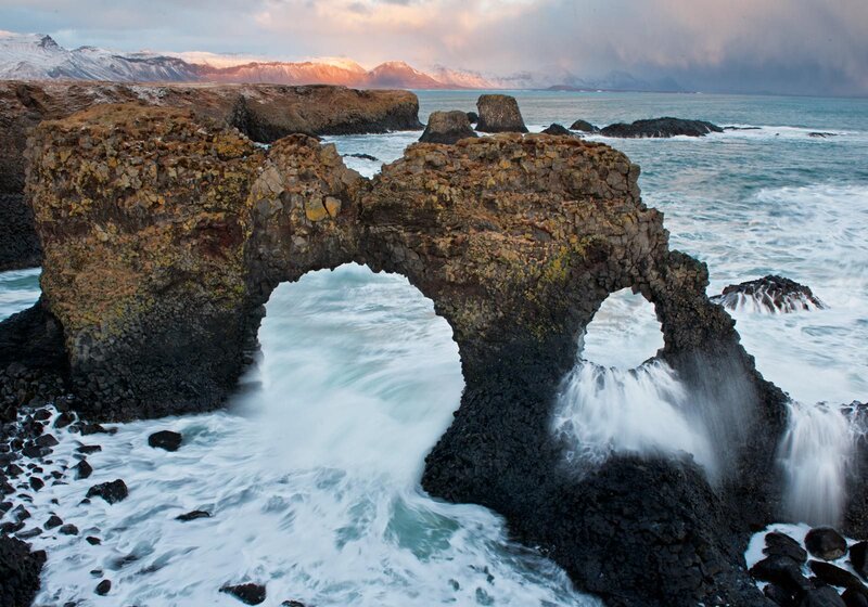 Rock Arch Formation — Brown