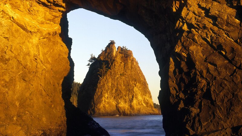 Rock Arch with Sea Stack