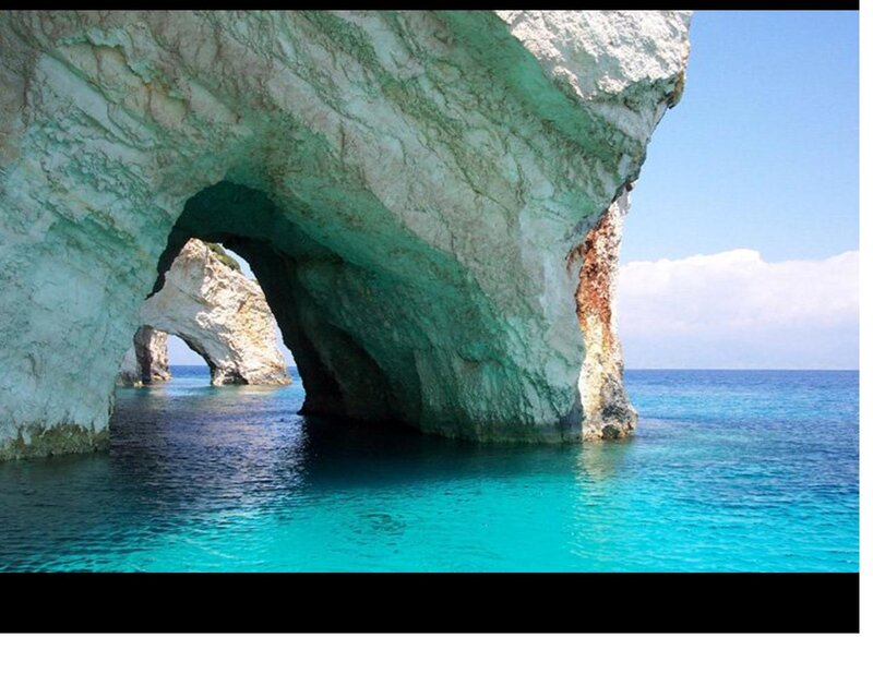 Rock Arches in Sea
