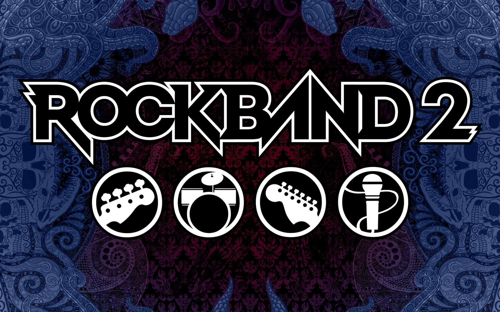 Rock Band 2 game logo