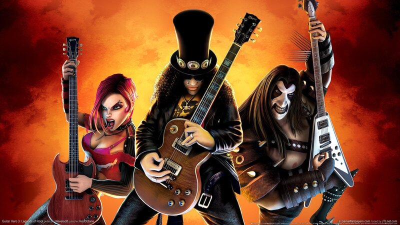 Rock Band Characters — Orange, Dramatic