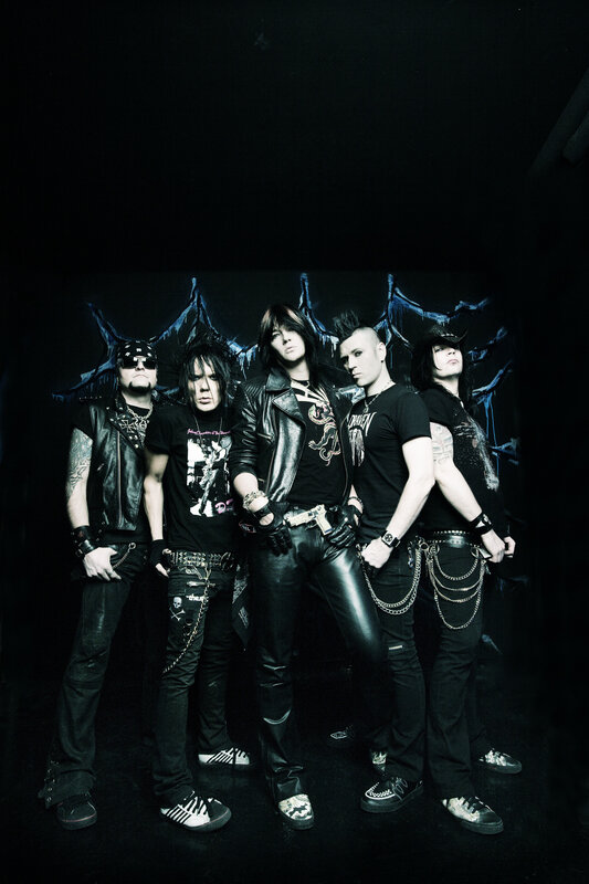rock band group portrait