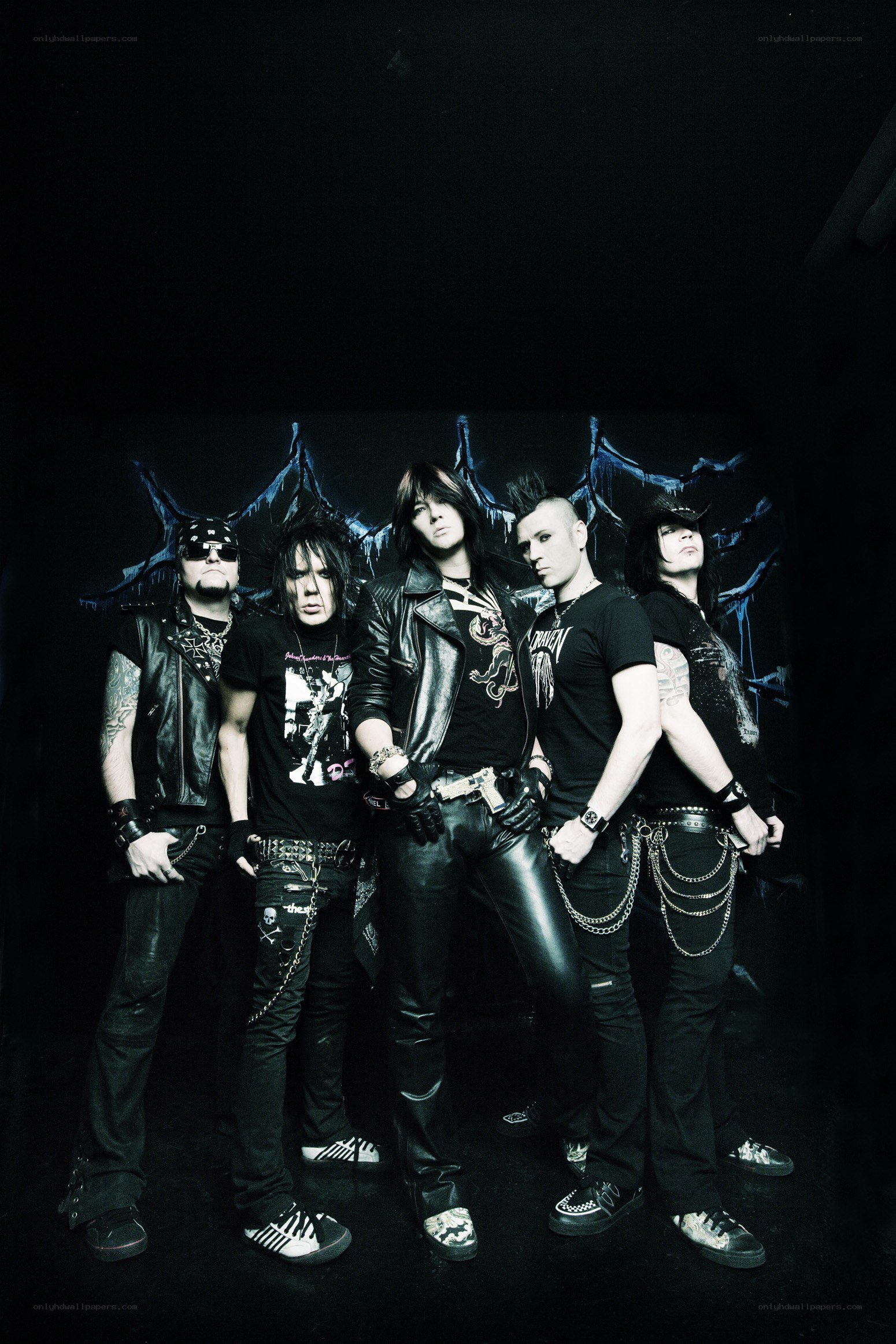rock band group portrait