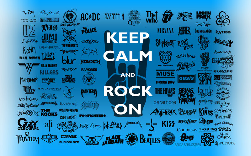 Rock Band Logos