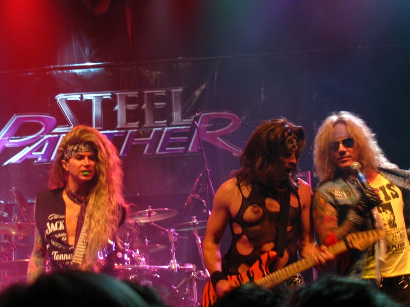 Rock Band on Stage — Black, Energetic