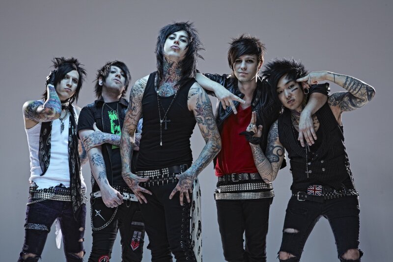rock band with tattoos and piercings