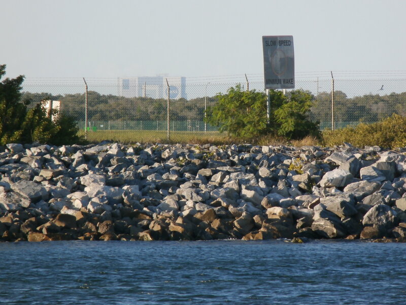 Rock Barrier by Water