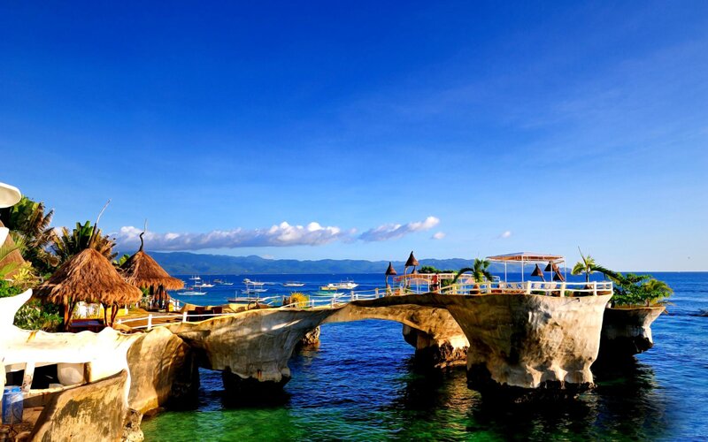 Rock Bridge over Ocean