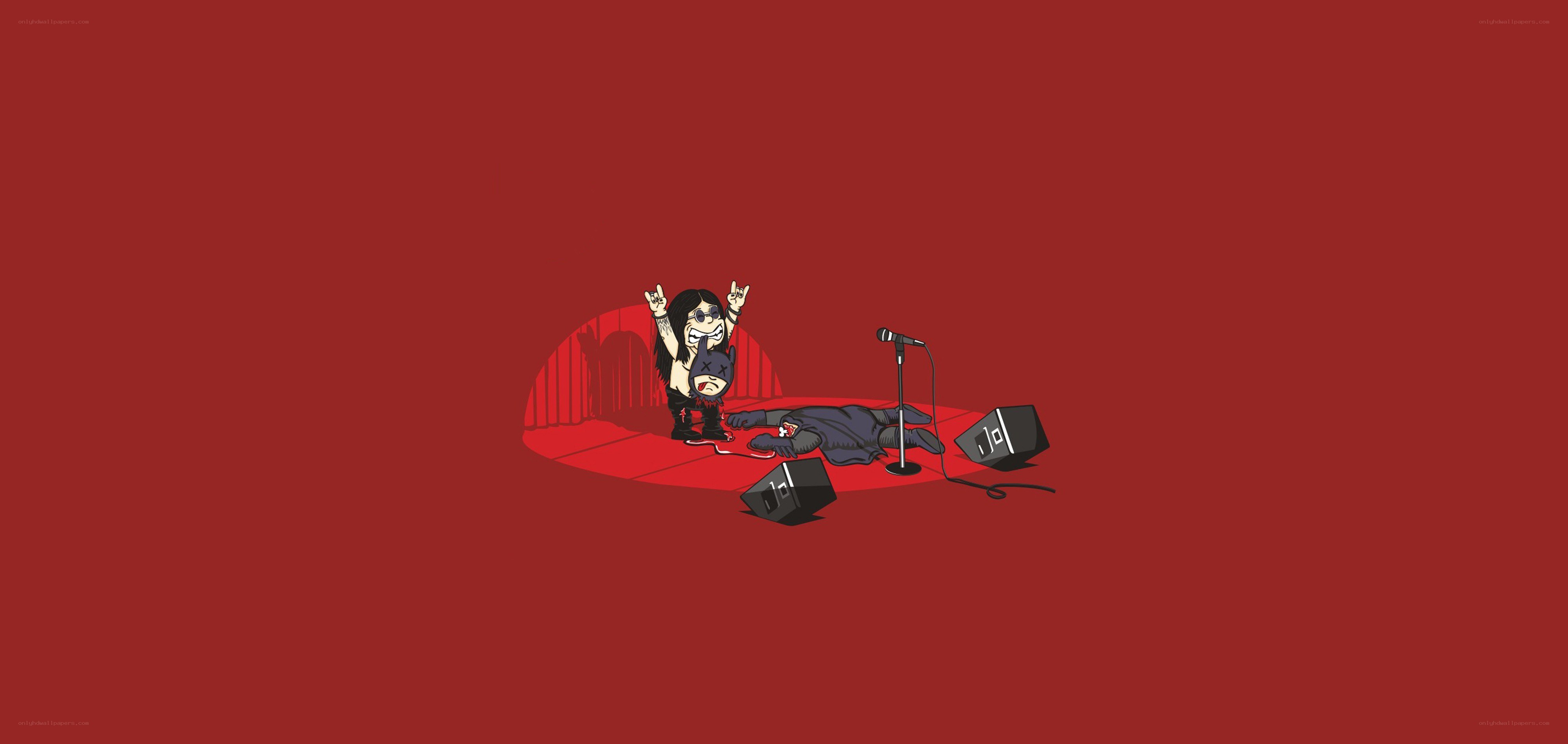 rock concert chaos