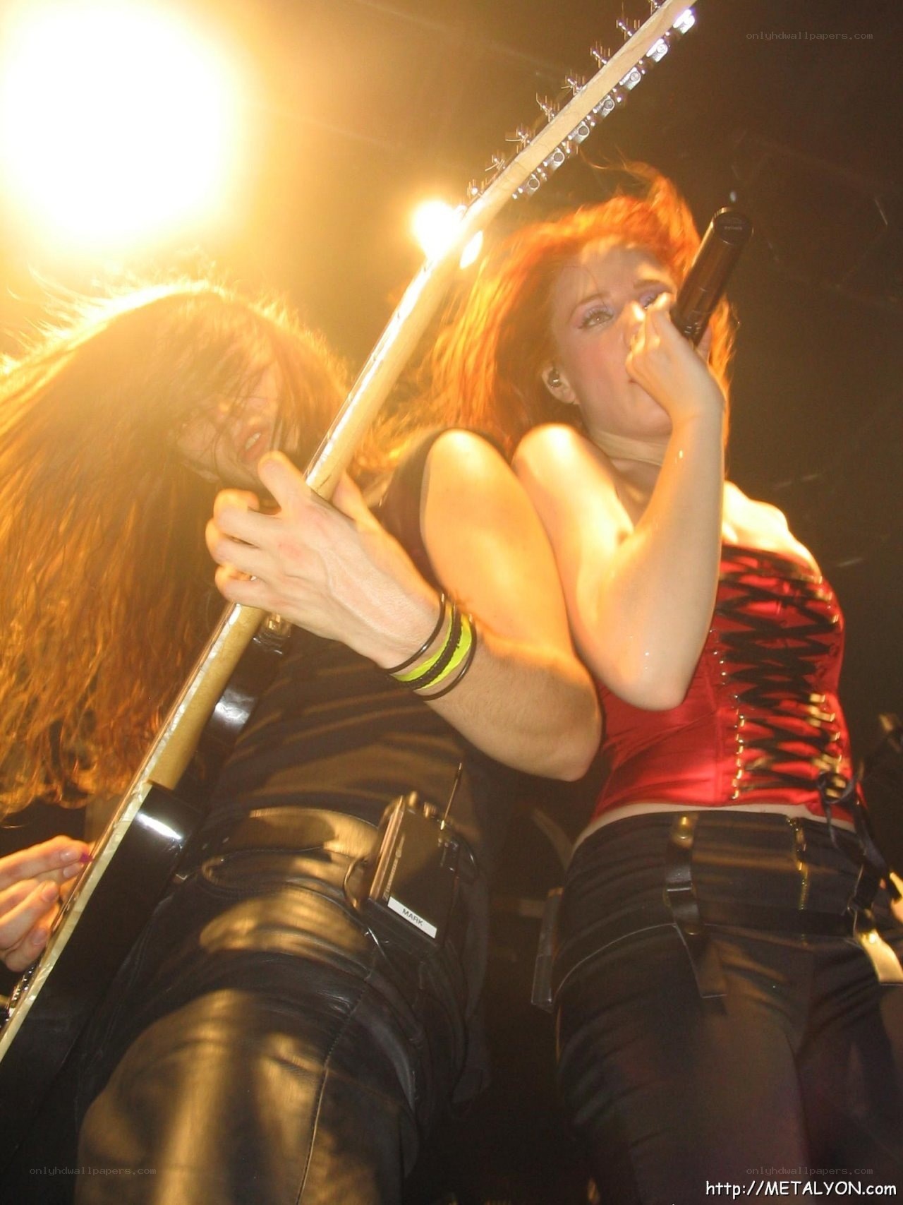 rock concert performance