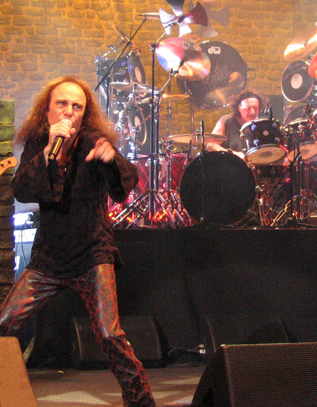 rock concert performance