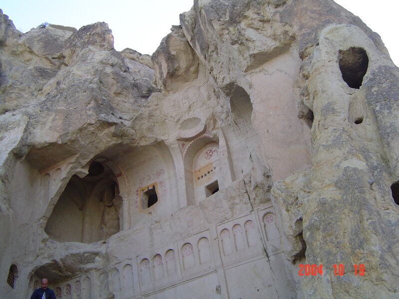 rock-cut church in Cappadocia