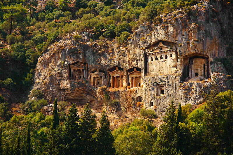 Rock-cut Tombs — Green
