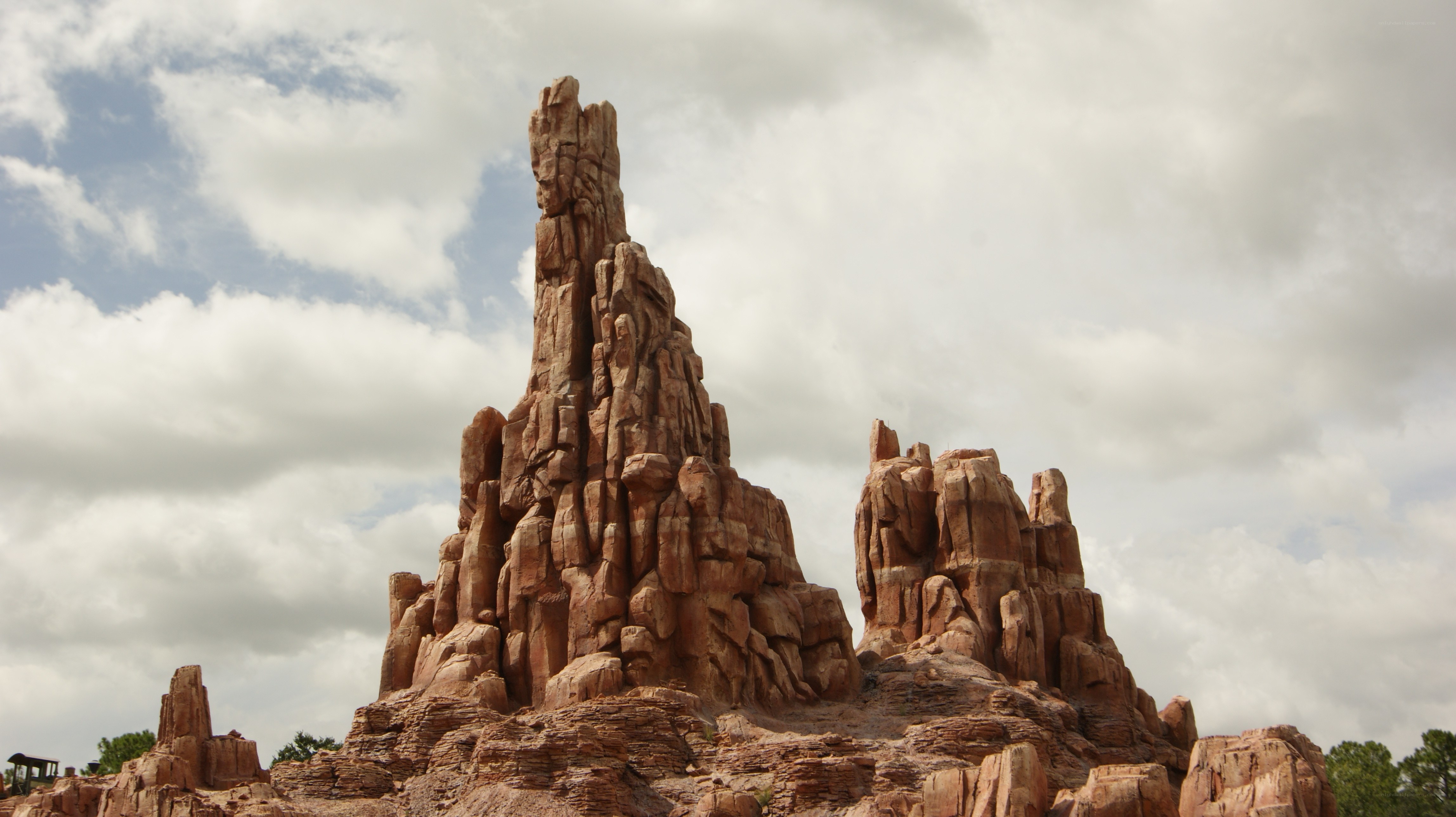 rock formation at disneyland