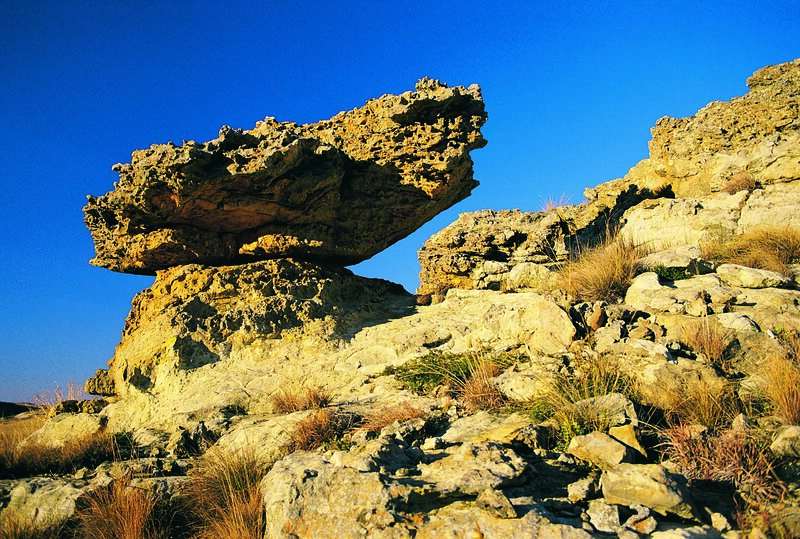 Rock Formation — Blue, Dramatic