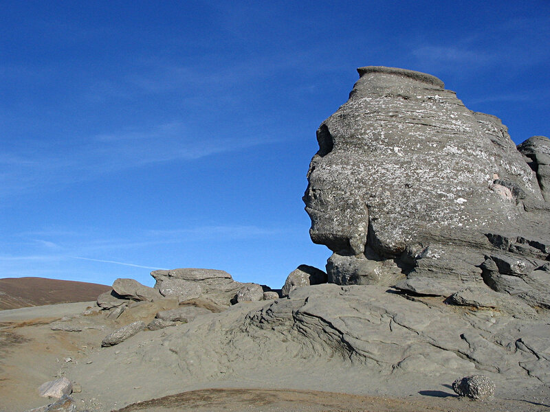 Rock Formation — Blue