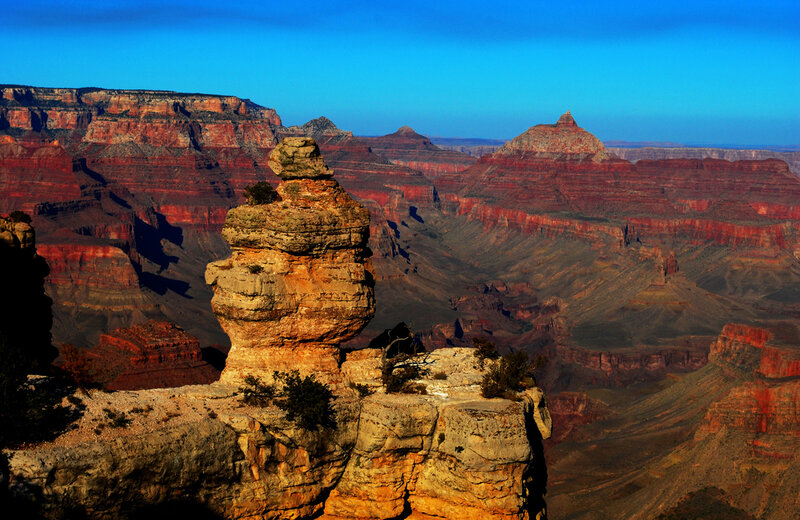 Rock Formation in Canyon