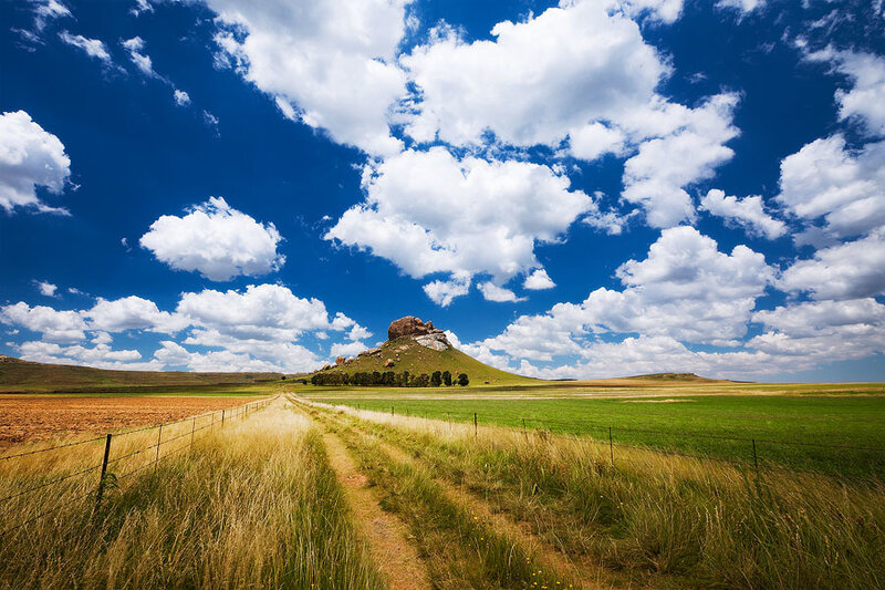 Rock Formation in Field