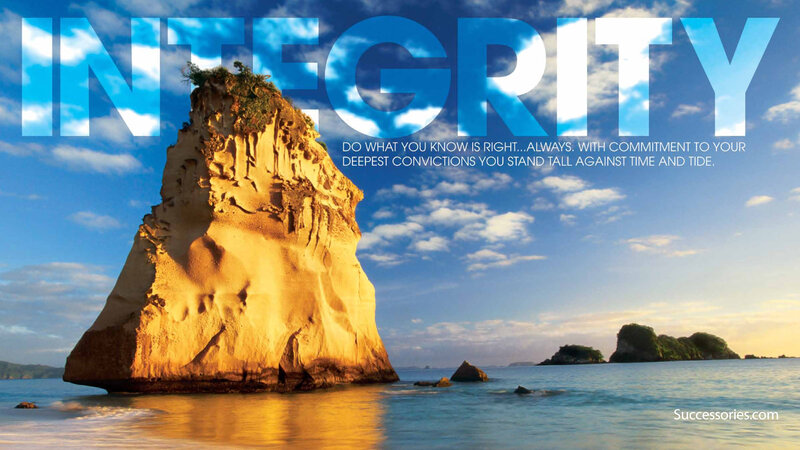 Rock Formation in Ocean — Blue, Serene, Sunrise