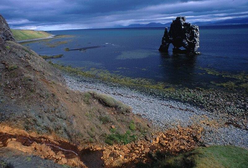 Rock Formation in Sea