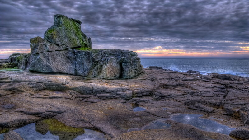 Rock Formation on Coast