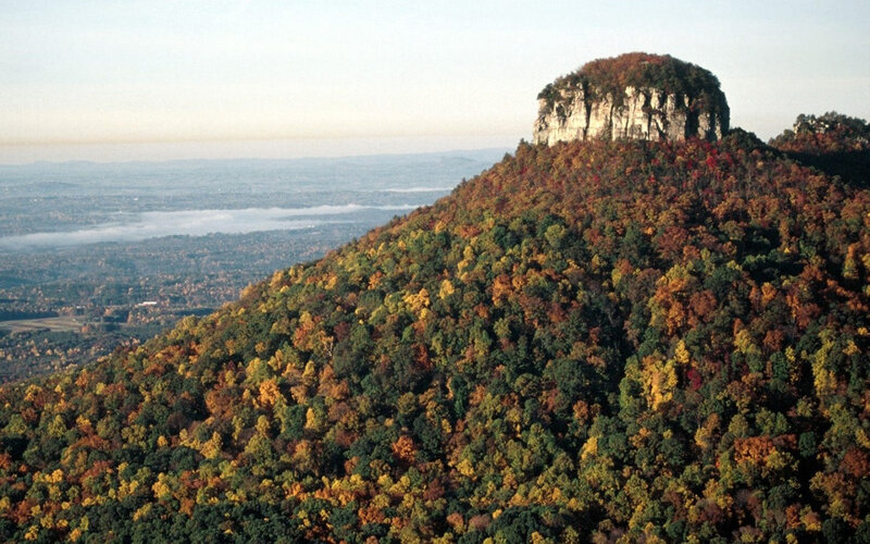 Rock Formation on Hill