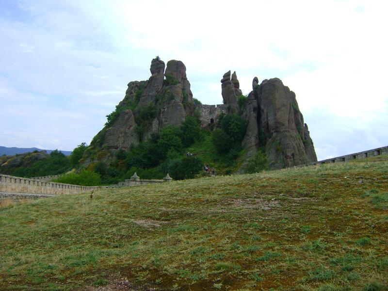 Rock Formation with Castle