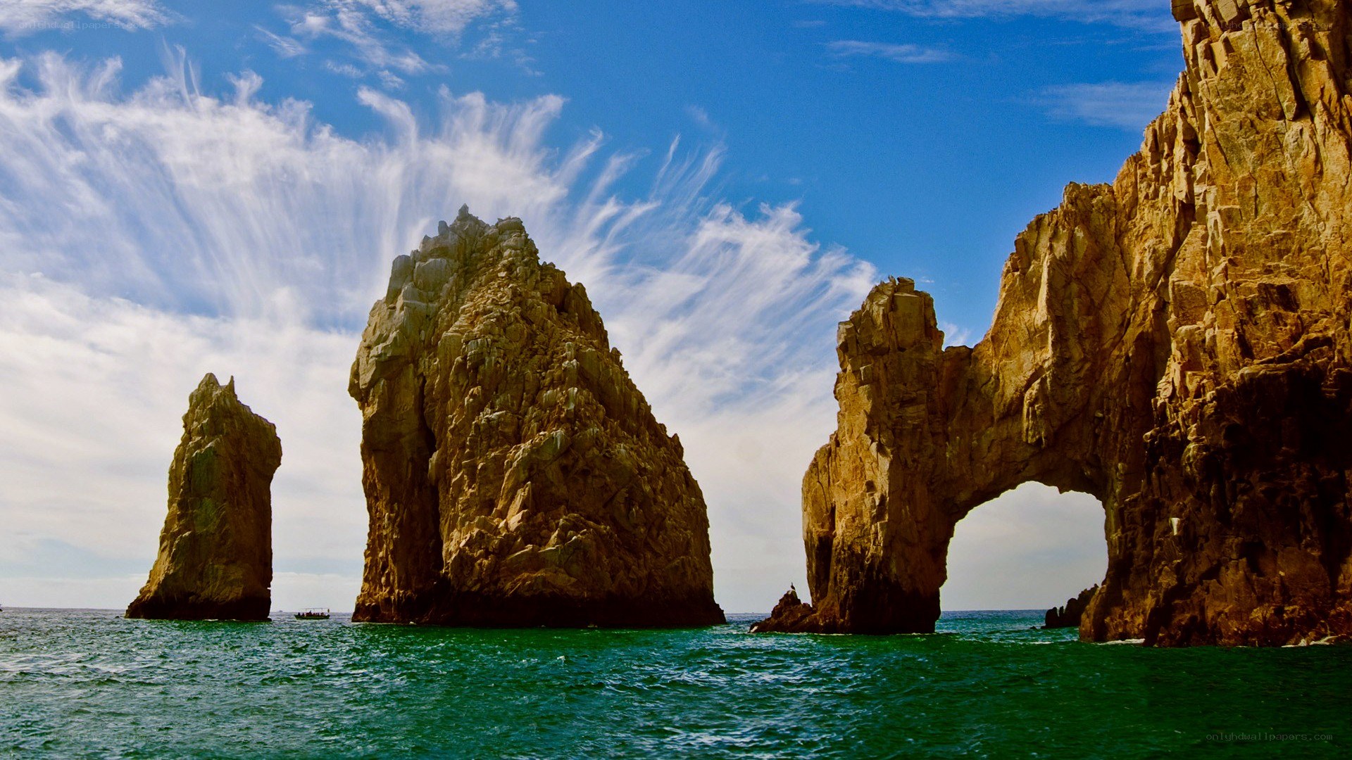 Rock formations at Land's End