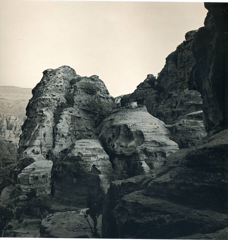 rock formations in a canyon