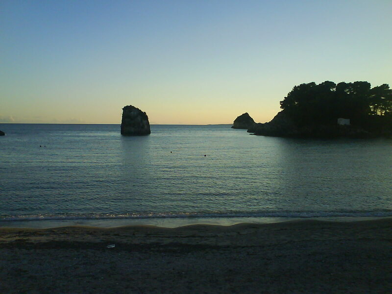 Rock Formations in Bay