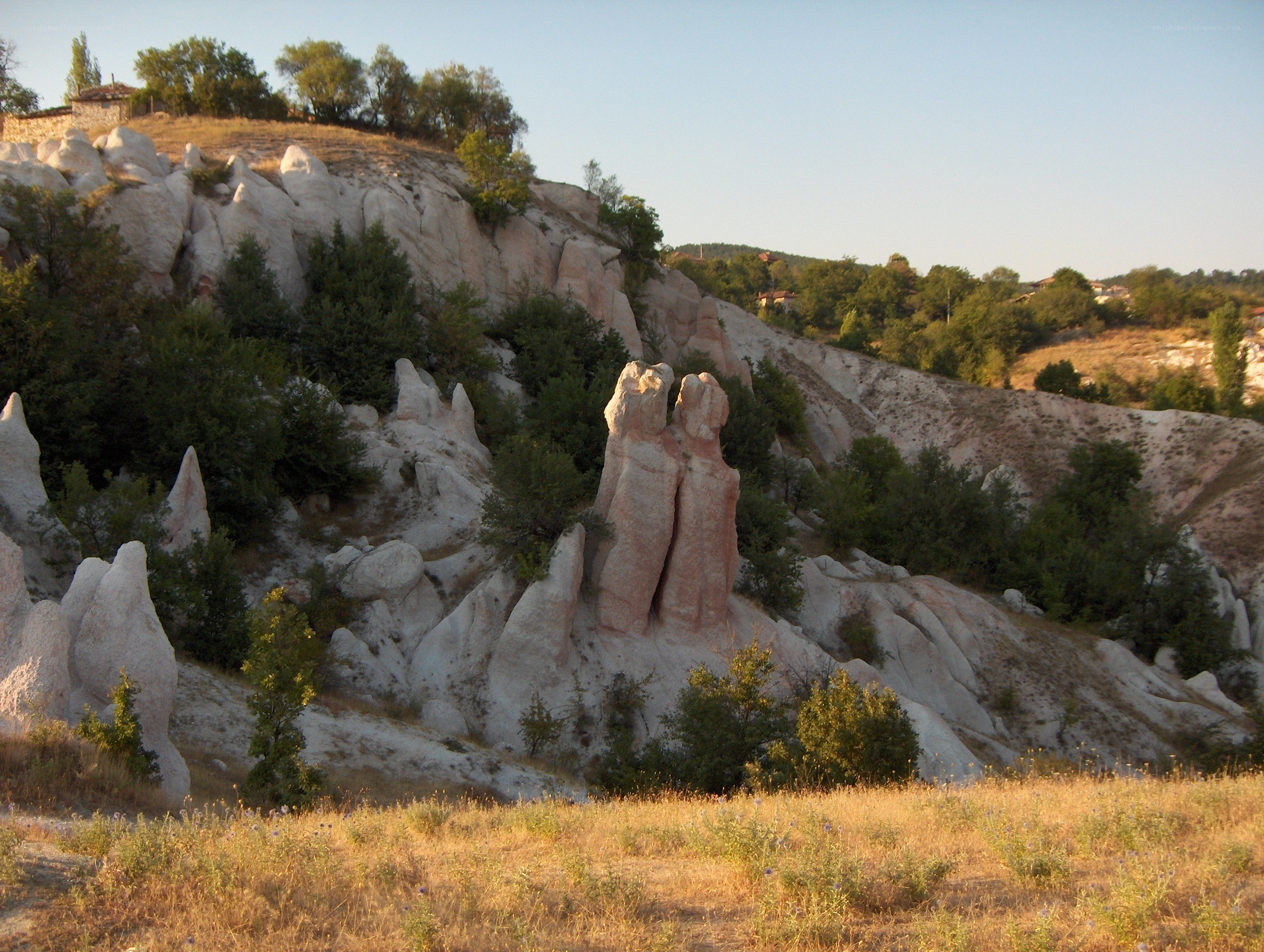 Rock formations in Cappadocia
