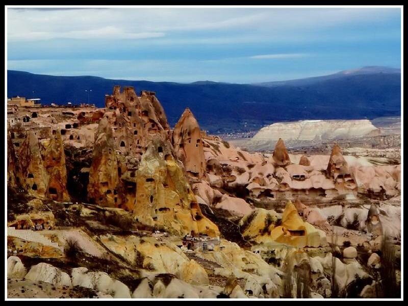 Rock Formations in Cappadocia — Brown, Dramatic
